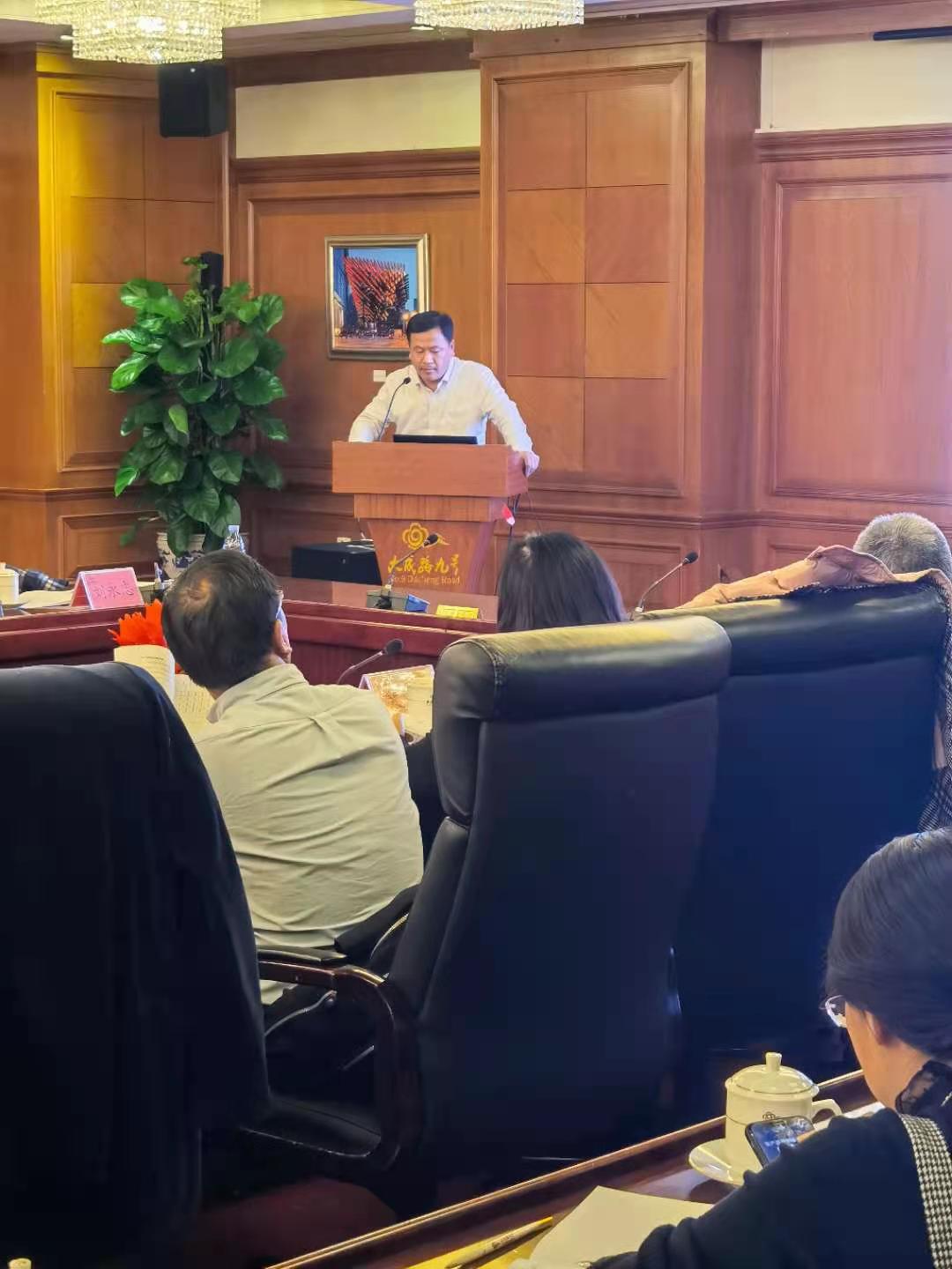 龚振平教授汇报项目